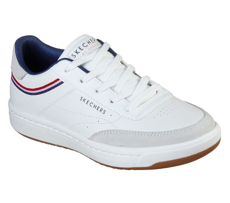 Skechers Downtown - Klassic Kourts - Womens Sneakers White [AU-SD4109]